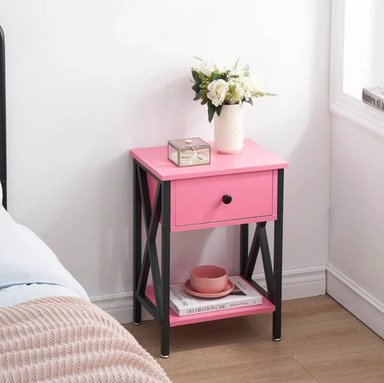 VELADOR VENTITAS PERÚ MESA NOCHE INDUSTRIAL KOLEA ROSADO