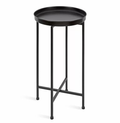 MESA AUXILIAR VENTITAS PERÚ CIRCULAR VALENZUELA NEGRO