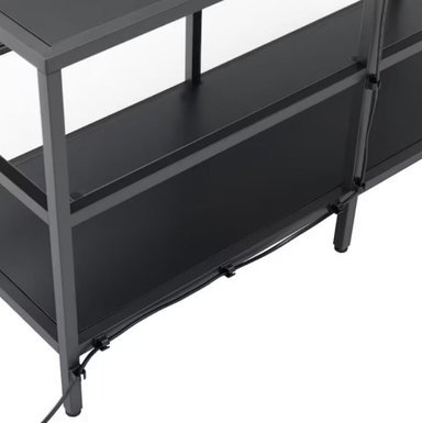 MESA DE TV VENTITAS PERU FARNAZZ INDUSTRIAL NEGRO - 3
