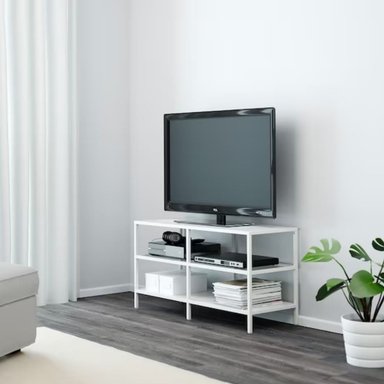 MESA DE TV VENTITAS PERU FARNAZZ INDUSTRIAL BLANCO - 2
