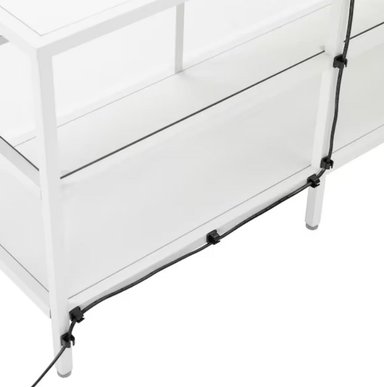 MESA DE TV VENTITAS PERU FARNAZZ INDUSTRIAL BLANCO - 3