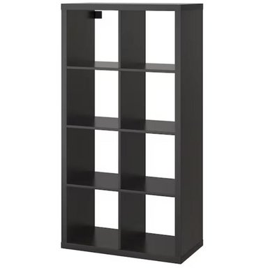 LIBRERO MODERNO WISAM VENTITAS PERÚ NEGRO