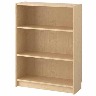 LIBRERO VENTITAS PERU MARGARITA MADERA CLARA APARADOR MANZANO