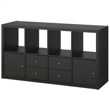 LIBRERO VENTITAS PERU BOGOTÁ NEGRO MINIMALISTA