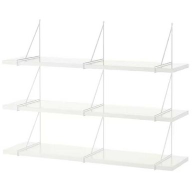 SET 3 ESTANTES REPISEROS VENTITAS PERU FRANCIA BLANCO