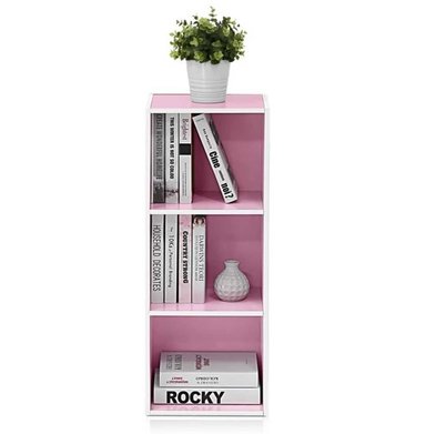 LIBRERO ORGANIZADOR KOFI VENTITAS PERÚ ROSADO Y BLANCO