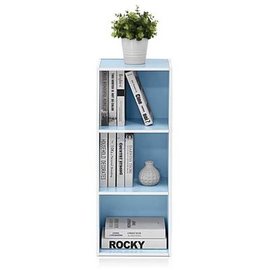 LIBRERO ORGANIZADOR KOFI VENTITAS PERÚ CELESTE Y BLANCO