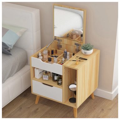 MESA NOCHE VENTITAS PERÚ TOCADOR ROMINA VENTITAS HOME HAYA BLANCO