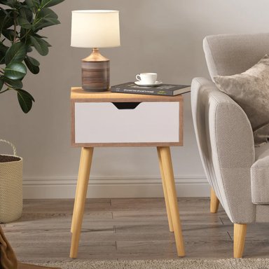 VELADOR VENTITAS PERÚ VINTAGE 1 CAJÓN VENTITAS HOME DUNA BLANCO