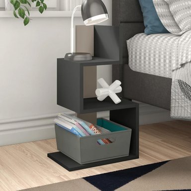 VELADOR VENTITAS PERÚ MESA AUXILIAR DONELLA VENTITAS HOME NEGRO TAUPE