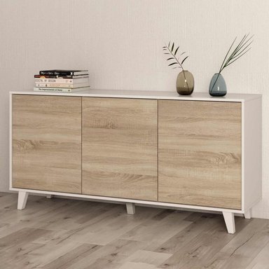 APARADOR VENTITAS PERU CECILIA VINTAGE ROVERE BEIGE BLANCO