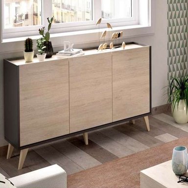 APARADOR VENTITAS PERU CHERYL VINTAGE ROVERE NEGRO