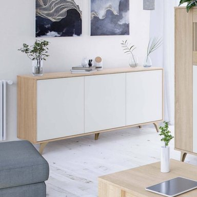 APARADOR VENTITAS PERU AUDREY VINTAGE DUNA BEIGE BLANCO