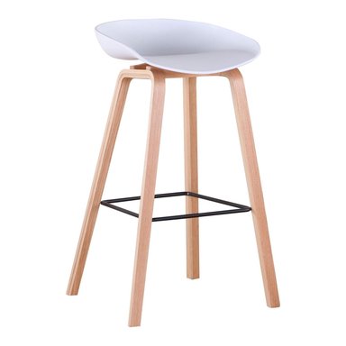 SILLA BAR VENTITAS PERU PAOLO BANCO NORDICO MADERA BLANCO - 3