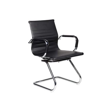SILLA DE OFICINA VENTITAS PERU RENATO FIJA VENTITAS HOME NEGRO
