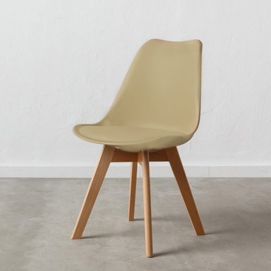 SILLA DE COMEDOR VENTITAS PERU LARIZZA NÓRDICA VENTITAS HOME BEIGE
