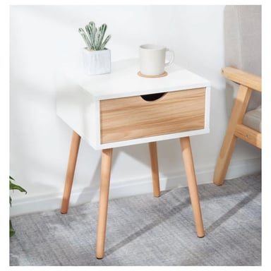 COMBO X2 VELADOR VENTITAS PERÚ VINTAGE LUNA 1 CAJÓN VENTITAS HOME BLANCO DUNA - 2