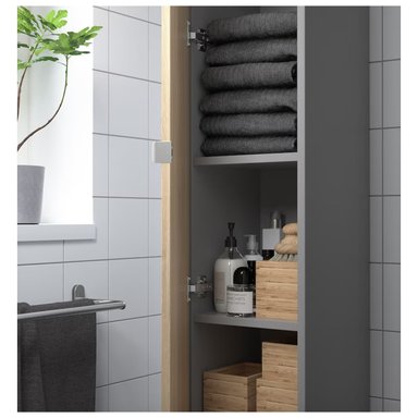 ORGANIZADOR DE BAÑO MOAN VENTITAS HOME DUNA Y PLOMO - 2