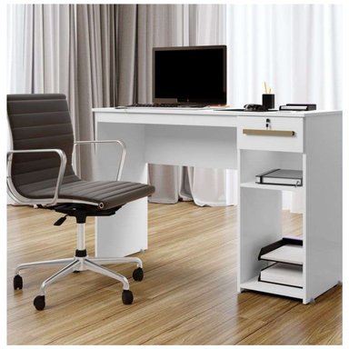 ESCRITORIO VENTITAS PERU FANNY 42 CM X 110 CM BLANCO PARA CÓMPUTO VENTITAS HOME