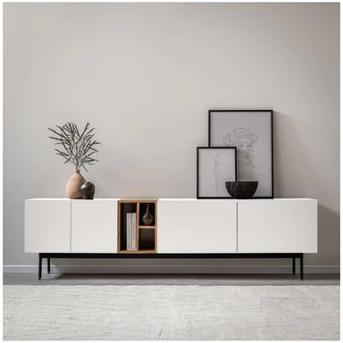 MESA DE TV VENTITAS PERU PUGNA 85” Y DUNA BLANCO - 1