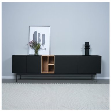 MESA DE TV VENTITAS PERU LUCIANNÉ 85” Y DUNA NEGRO - 2