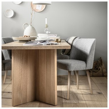MESA DE COMEDOR CONTEMPORÁNEA LIAO VENTITAS HOME MADERA