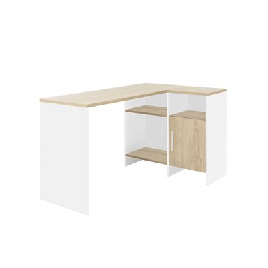 ESCRITORIO VENTITAS PERU NAMIBIA 35 CM X 112 CM ROVERE Y BLANCOS EN L VENTITAS HOME - 2