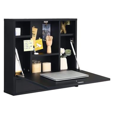 ESCRITORIO VENTITAS PERU MAGNOLIO 67 CM NEGRO PARA PARED VENTITAS HOME - 3