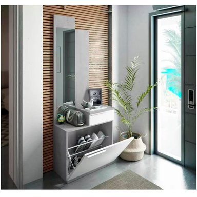 ZAPATERA VENTITAS PERU NYMPHIA BLANCO MODERNA CEMENTO