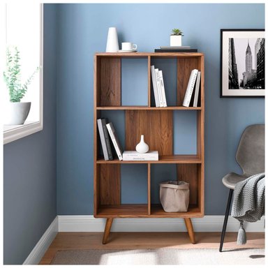 LIBRERO VENTITAS PERU REBICKO CAOBA VINTAGE BELLOTA