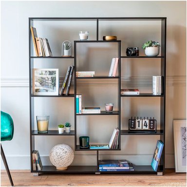 LIBRERO VENTITAS PERU MIRAGE NEGRO XL