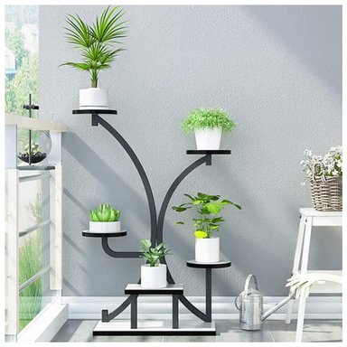 MACETERO VENTITAS PERU LURINE NEGRO MATE HOME