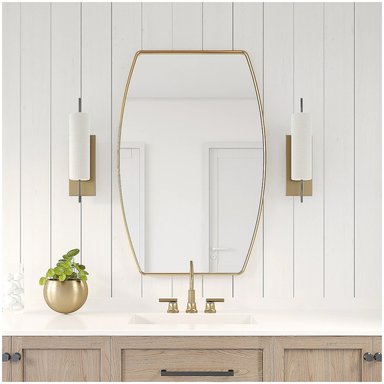 ESPEJO VENTITAS PERU LAZZY DORADO PARA BAÑO VENTITAS HOME