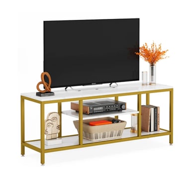 MESA DE TV VENTITAS PERU KELIA 55” BLANCO - 4