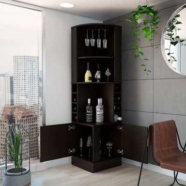 MUEBLE BAR VENTITAS PERU AARON VENTITTAS HOME NEGRO - 2