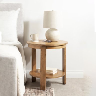 MESA AUXILIAR VENTITAS HOME CELINE MADERA DE ACACIA 42X42CM - 2