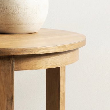 MESA AUXILIAR VENTITAS HOME CELINE MADERA DE ACACIA 42X42CM - 3