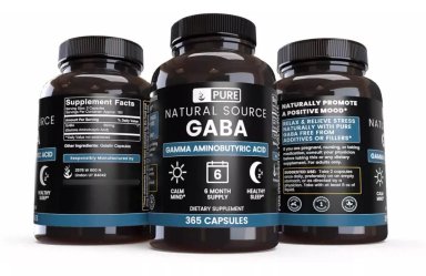 GABA 850 MG MÁS POTENTE (365 CÁPSULAS) ORIGINAL MADE IN EEUU