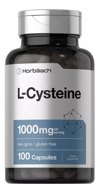 L-CYSTEINE 100 CÁPSULAS ORIGINAL MADE IN USA ENTREGA HOY