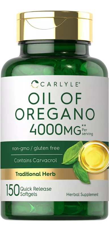 SUPLEMENTO CARLYLE ACEITE DE OREGANO EN CAPSULA