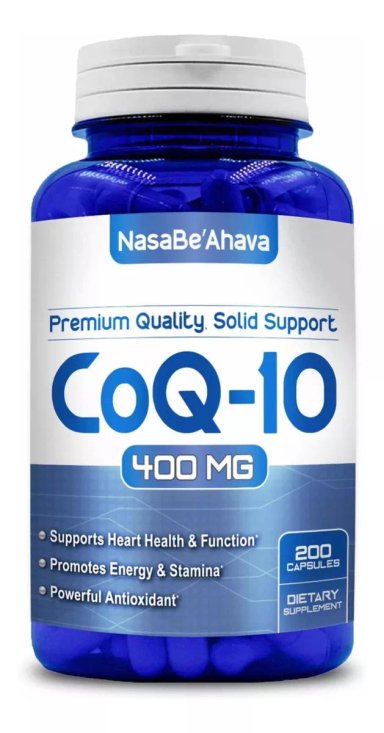 COQ10 COENZIMA 400MG MÁXIMA ABSORCION ORIGINAL EEUU