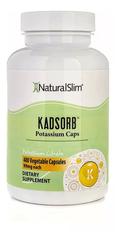 SUPLEMENTO KADSORB CITRATO DE POTASIO ENTREGA INMEDIATA