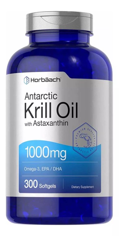 KRILL OIL ASTAXANTHIN EPA DHA 300 SOFTGELS IMPORTADO EEUU