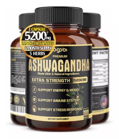 ASHWAGANDHA MÁS POTENTE 180 CAPSULAS