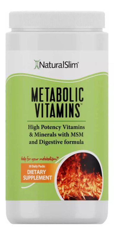 METABOLIC VITAMINS NATURAL SLIM ENTREGA HOY MISMO
