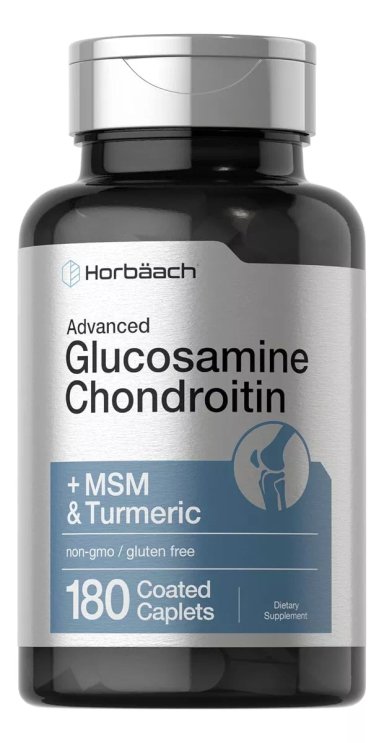 GLUCOSAMINA DE CONDROITINA  + PLUS Y CÚRCUMA HORBAACH.