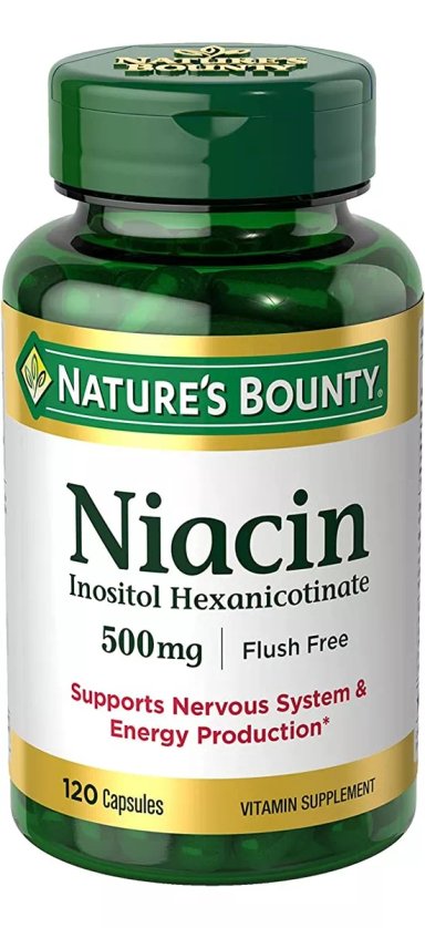 SUPLEMENTO NIACIN ORIGINAL EEUU 120 CÁPSULAS MÁS POTENTE ENTREGA HOY