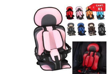 SILLA CARRO MULTICOLOR BEBE SEGURIDAD CINTURÓN INFANTIL NIÑO