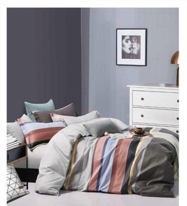 SET SÁBANAS CASATEX 2 PLAZAS ALGODÓN MULTICOLOR CON DISEÑO