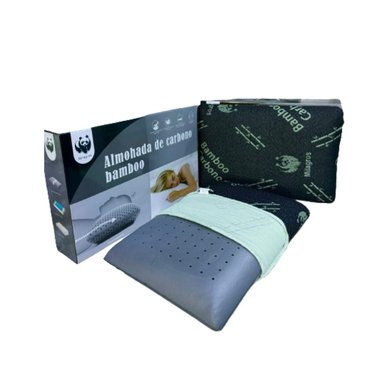 ALMOHADA GRIS OSCURO DE CARBONO